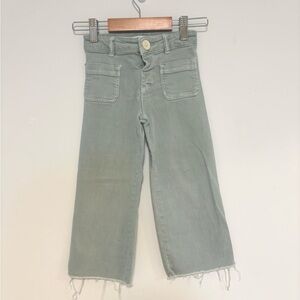 Zara Girls Straight Leg Trousers Pants